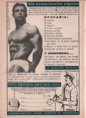 Verso de Hazañas del Oeste (Toray - 1962) -229- Número 229