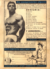 Verso de Hazañas del Oeste (Toray - 1962) -230- Número 230