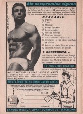 Verso de Hazañas del Oeste (Toray - 1962) -231- Número 231