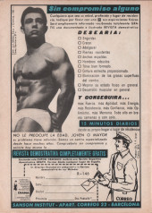 Verso de Hazañas del Oeste (Toray - 1962) -232- Número 232