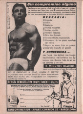 Verso de Hazañas del Oeste (Toray - 1962) -234- Número 234