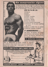 Verso de Hazañas del Oeste (Toray - 1962) -236- Número 236