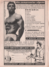 Verso de Hazañas del Oeste (Toray - 1962) -238- Número 238