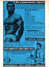 Verso de Hazañas del Oeste (Toray - 1962) -241- Número 241