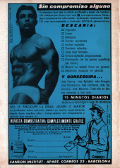 Verso de Hazañas del Oeste (Toray - 1962) -242- Número 242