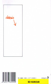 Verso de Les bidochon -1Poche1995- Roman d'amour