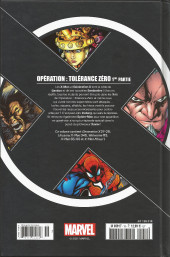 Verso de X-Men - La Collection Mutante -1861- Opération : Tolérance Zéro 1ère Partie