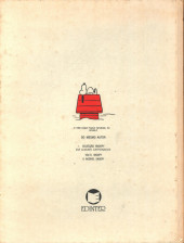 Verso de Peanuts (en portugais) - O incrível Snoopy