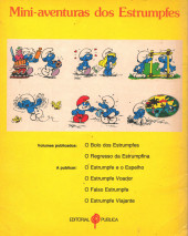 Verso de Estrumpfes (Mini-aventuras dos) (Les Schtroumpfs en portugais) -1- O bolo dos Estrumpfes