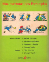 Verso de Estrumpfes (Mini-aventuras dos) (Les Schtroumpfs en portugais) -3- O Estrumpfe e o espelho