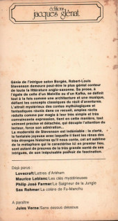 Verso de (AUT) Tardi -1976- Le pourvoyeur de cadavres