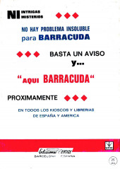 Verso de Selecciones Vértice de aventuras (Vértice taco - 1968) -11- La amenaza de la jungla
