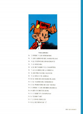 Verso de Spirou y Fantasio (Ediciones Junior s.a - 1982) -5- La máscara