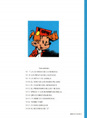 Verso de Spirou y Fantasio (Ediciones Junior s.a - 1982) -9- La mina y el gorila