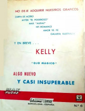 Verso de Max Audaz (1re série - Vértice - 1965) -6- La posada de los secretos