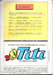 Verso de Tom et Jerry (Poche) -3- Faut pas rêver