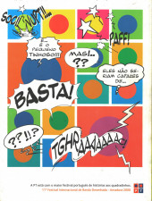 Verso de (Catalogues) Festival Internacional de BD da Amadora - 11º Festival Internacional de Banda Desenhada da Amadora