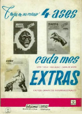 Verso de Max Audaz (2e série - Vértice - 1966) (Extra) -1- Volumen 1