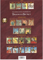 Verso de Le triangle secret - I.N.R.I -1b2015- Le Suaire