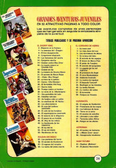 Verso de Grandes Aventuras Juveniles -56- Supernova : Prisioneros de los Mayas