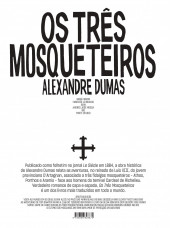 Verso de Clássicos da Literatura em BD -10- Os três mosqueteiros