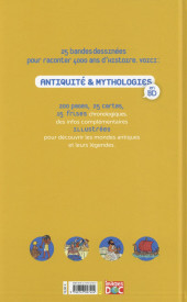 Verso de Antiquité & Mythologies en BD