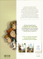 Verso de La brigade des souvenirs -1- La lettre de Toinette