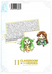 Verso de Classroom for heroes - The return of the former brave -11- Tome 11