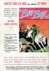 Verso de Foxie (1re série - Artima) -3- Juge Roy Bean