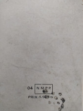 Verso de Carabina Slim -Rec25- Album N°25 (du n°97 au n°100)