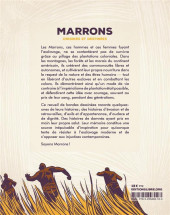 Verso de Marrons - Origines et Destinées