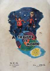 Verso de À travers le monde (3e série) -Int02- Album n°2 (du n°6 au n°10)