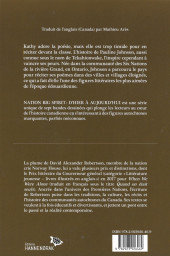 Verso de La poète : Pauline Johnson