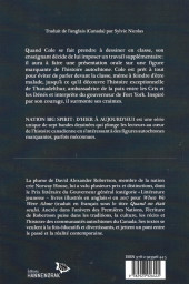 Verso de L'ambassadrice de la paix : Thanadelthur