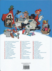 Verso de Spirou et Fantasio -13c2014- Le voyageur du mésozoïque