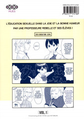 Verso de Sex Education 120% -1- Volume 1