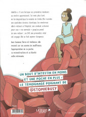 Verso de Ma Crohn de vie. Histoire d'une rescapée à l'intestin malade