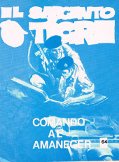 Verso de Sargento Tigre (El) (Vilmar - 1972) -64- Huracán de muerte