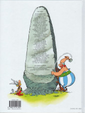 Verso de Astérix (Hachette) -7c2020- Le combat des chefs