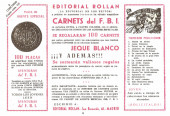 Verso de Aventuras del FBI Vol.1 -4- En el barrio chino