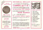 Verso de Aventuras del FBI Vol.1 -7- Misterio en la India