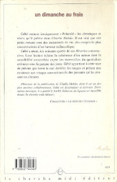 Verso de (AUT) Gébé -1996- Un dimanche au frais