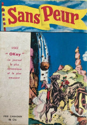 Verso de Sans peur (Société d'Éditions Générales) -97- Le lézard d'or