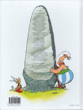 Verso de Astérix (Hachette) -18c2021- Les lauriers de César