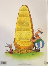 Verso de Astérix (en allemand) -HS- Der goldene hinkelstein (Le menhir d'or)
