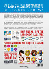 Verso de (DOC) Encyclopédie des Animés -1- 1963-1979