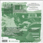 Verso de (AUT) Pilorget - Réfugier - Carnets d'un campement urbain