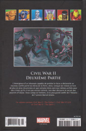 Verso de Marvel Comics : La collection (Hachette) -195143- Civil War II : Deuxième Partie