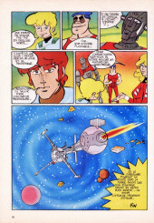 Verso de Capitaine Flam (Spécial) (D.P.E) -9bis- Capitaine Flam N°9 bis