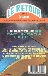 Verso de Le retour (McNamee) -2- Échange